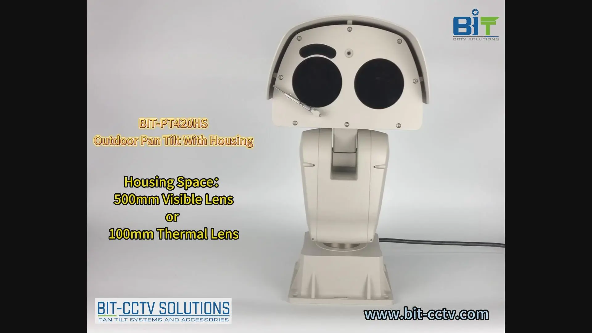 BIT-PT420HS Pan Tilt Unit/Positioner with Housing