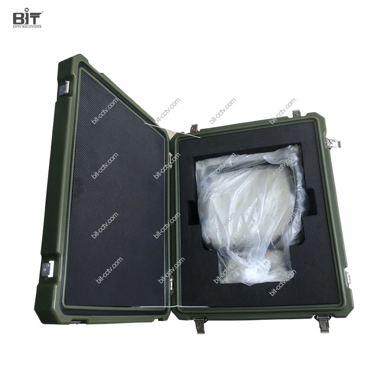 hdg850 roto molded case for pan tilt unit